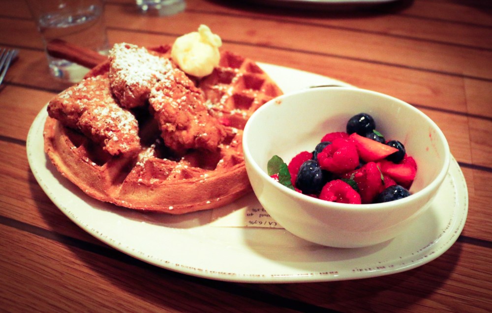 Vegan Chicken and Waffle